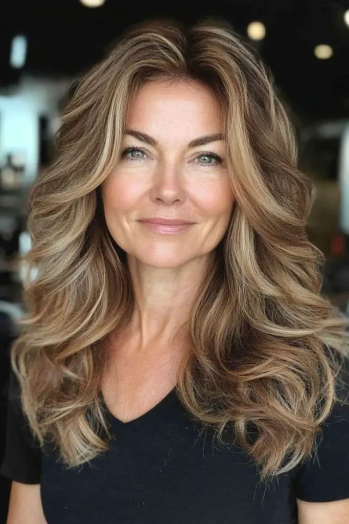 Honey-blended waves with subtle movement