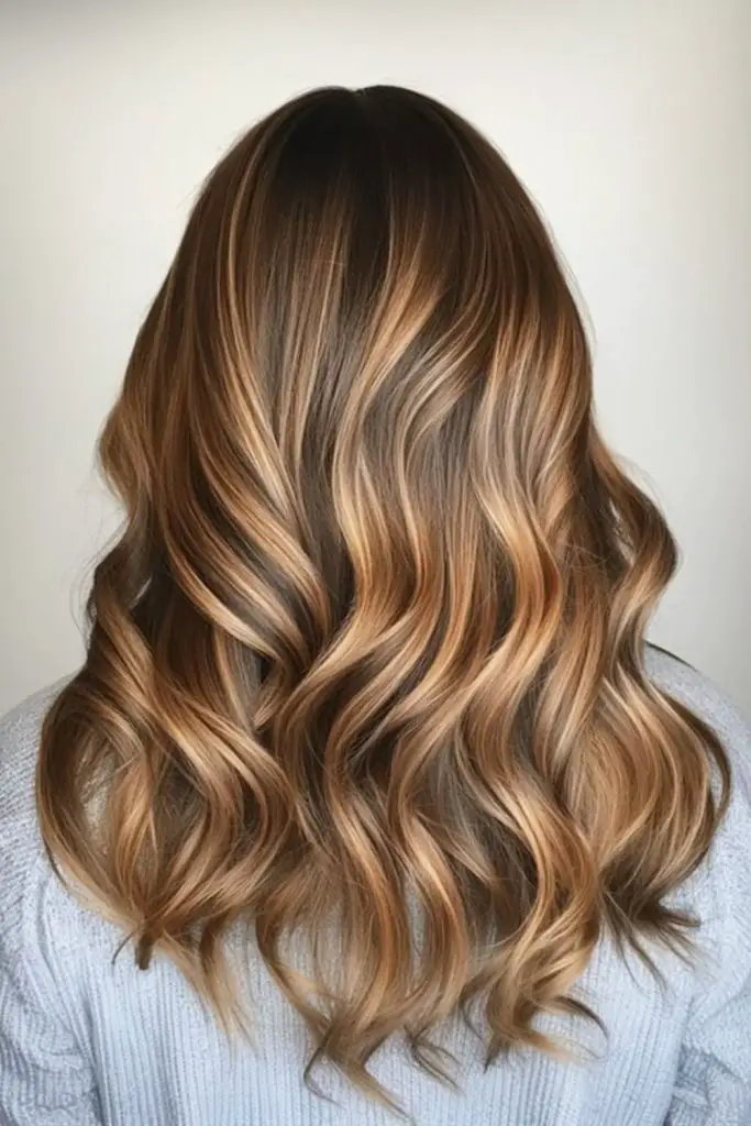 Maple caramel threads in walnut strands