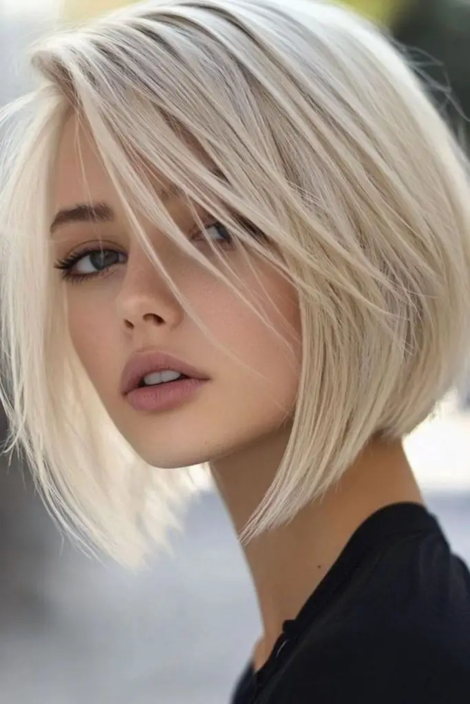 Optical platinum bob with angled tips