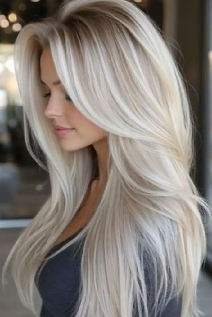 Platinum-vanilla layers with sharp edges