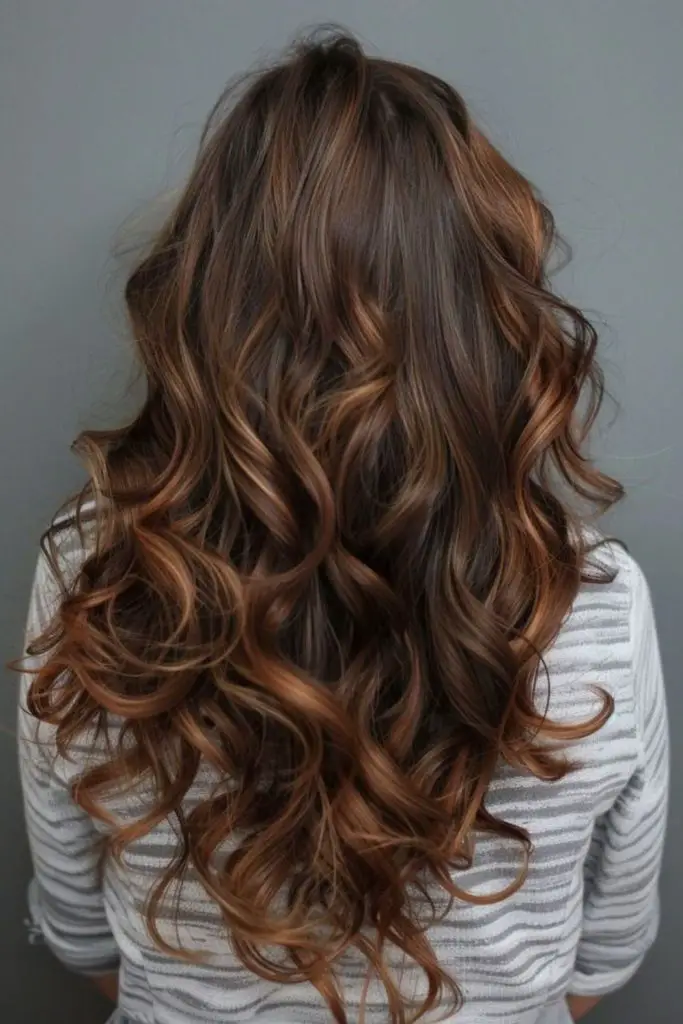 Walnut brown with rustic sunset accents