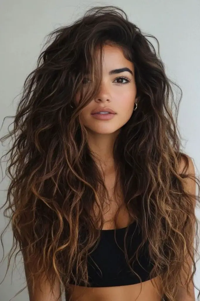Layered spirals with flowing waves.