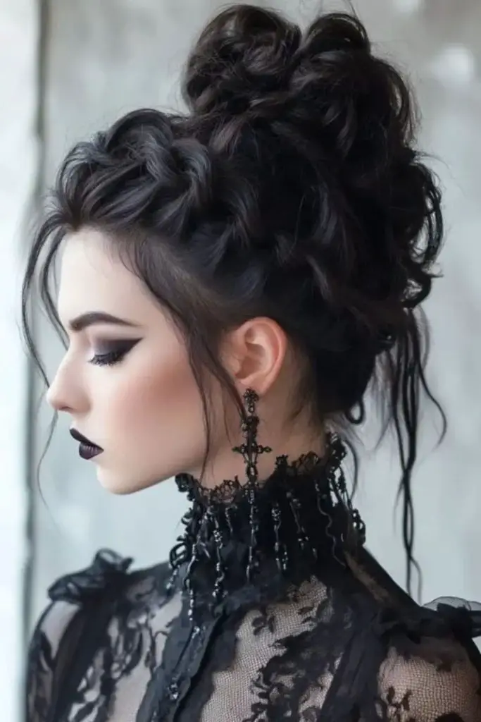 Braided beauty in Día makeup