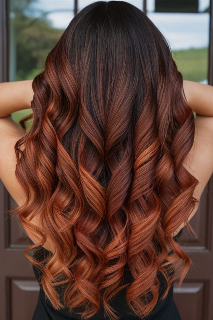 Cinnamon swirl dimension warm fall layers.