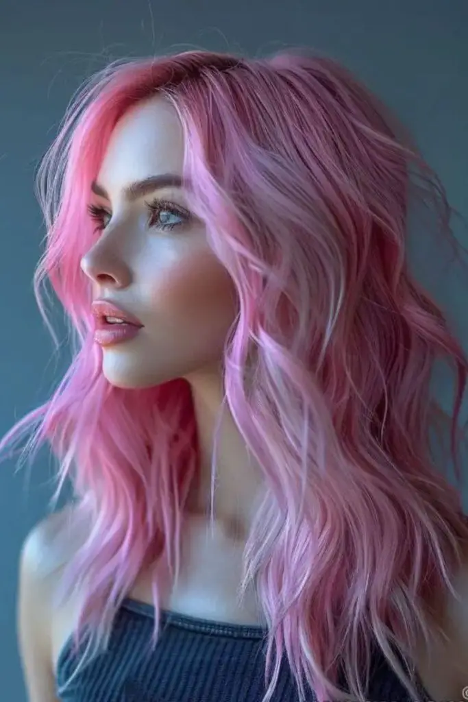 Frosted Ice Queen with pink crown