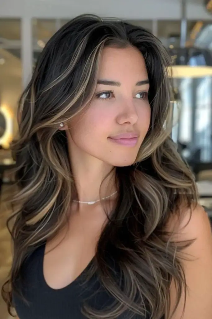 Honey glaze wave caramel black