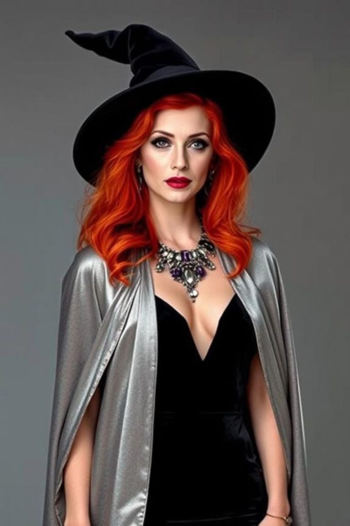 Inferno warrior with flaming red hair.