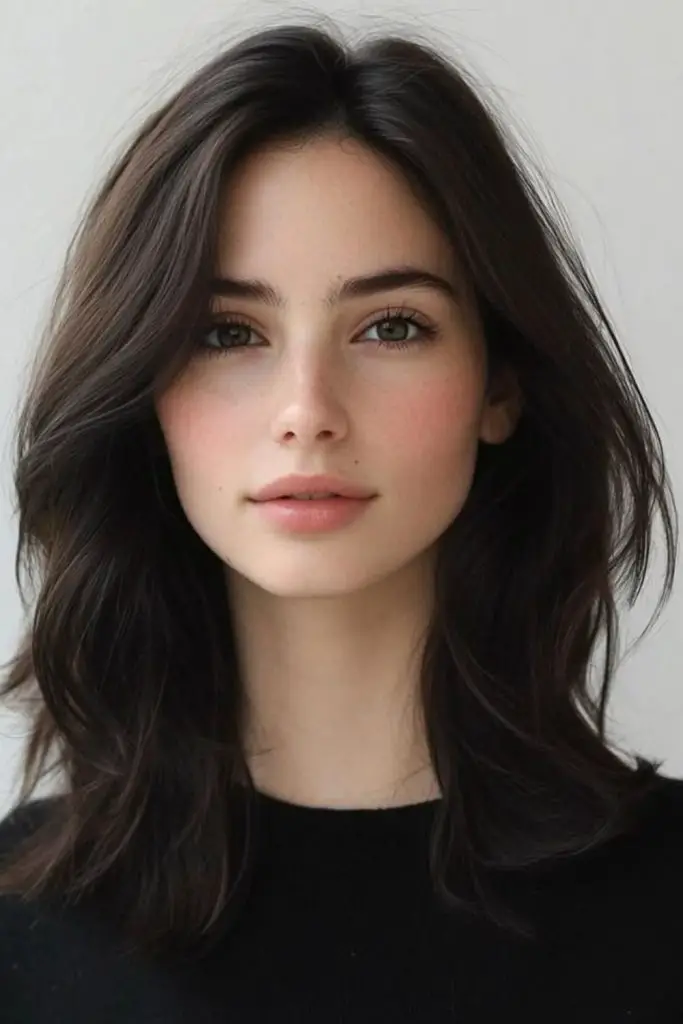 Mid-length layered swish with lively bounce