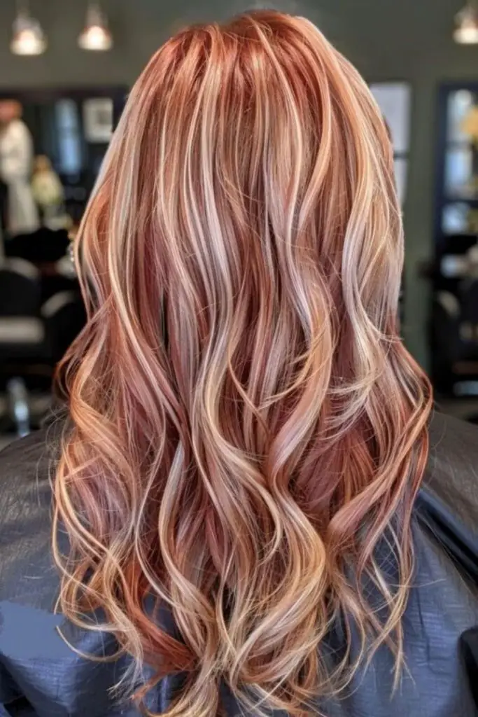 Silver and warm apple color blend