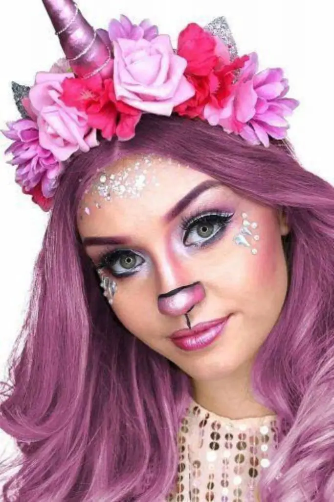 Unicorn Dreamer fantasy pink unicorn hair
