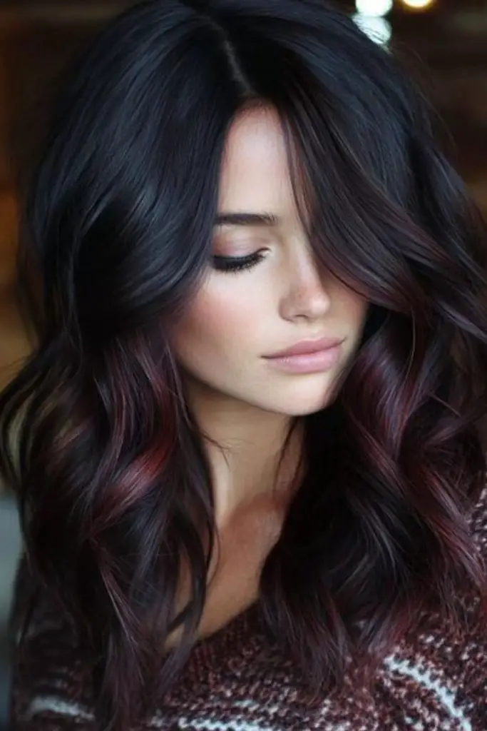 Velvet molten sugar black hairstyle