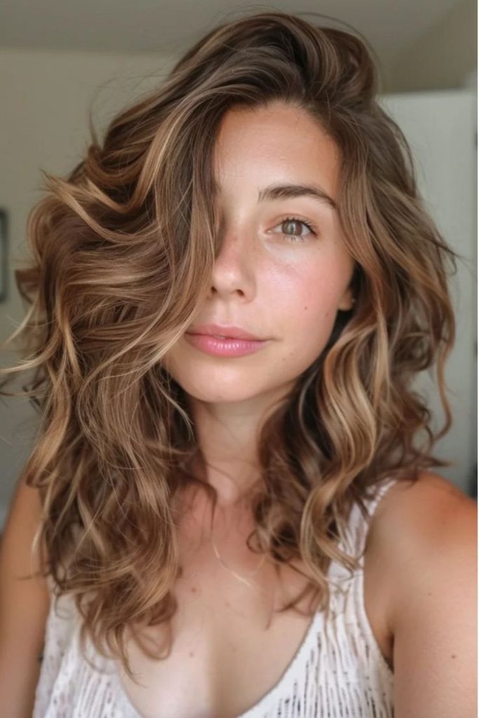 Mushroom brown fade subtle earthy look