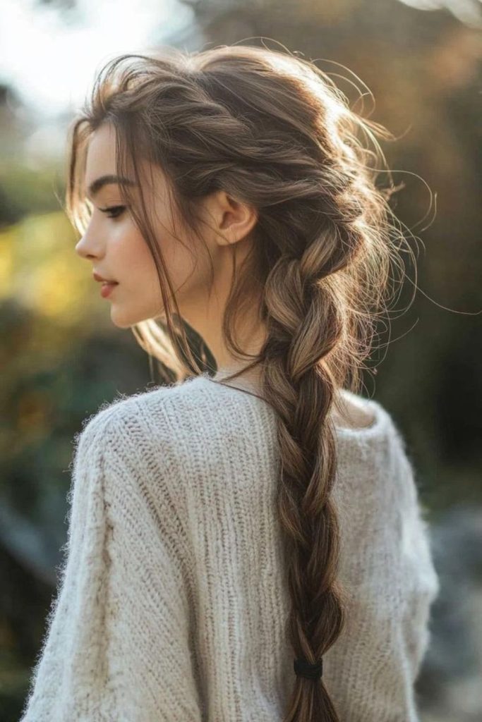 Infinity braid bold polar style