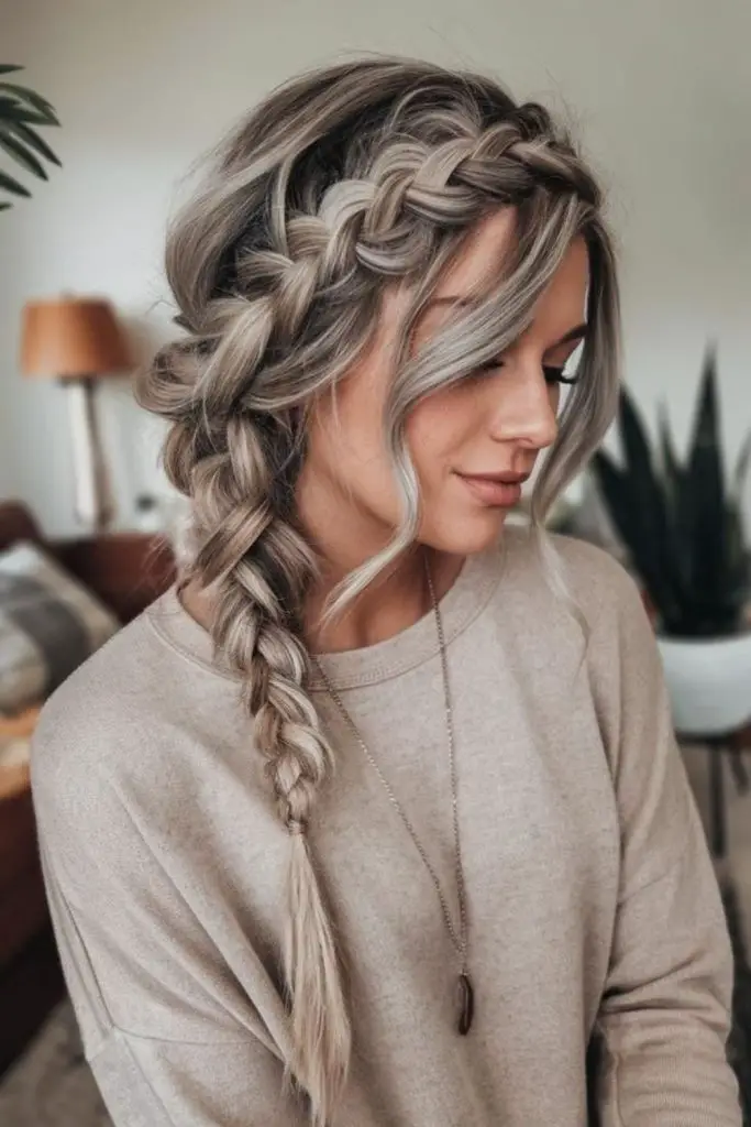 Asymmetrical twists like soft snow drifts