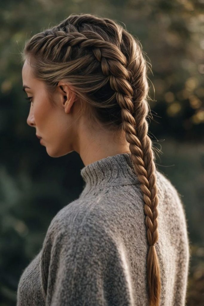 Double rope braids snowstorm strength