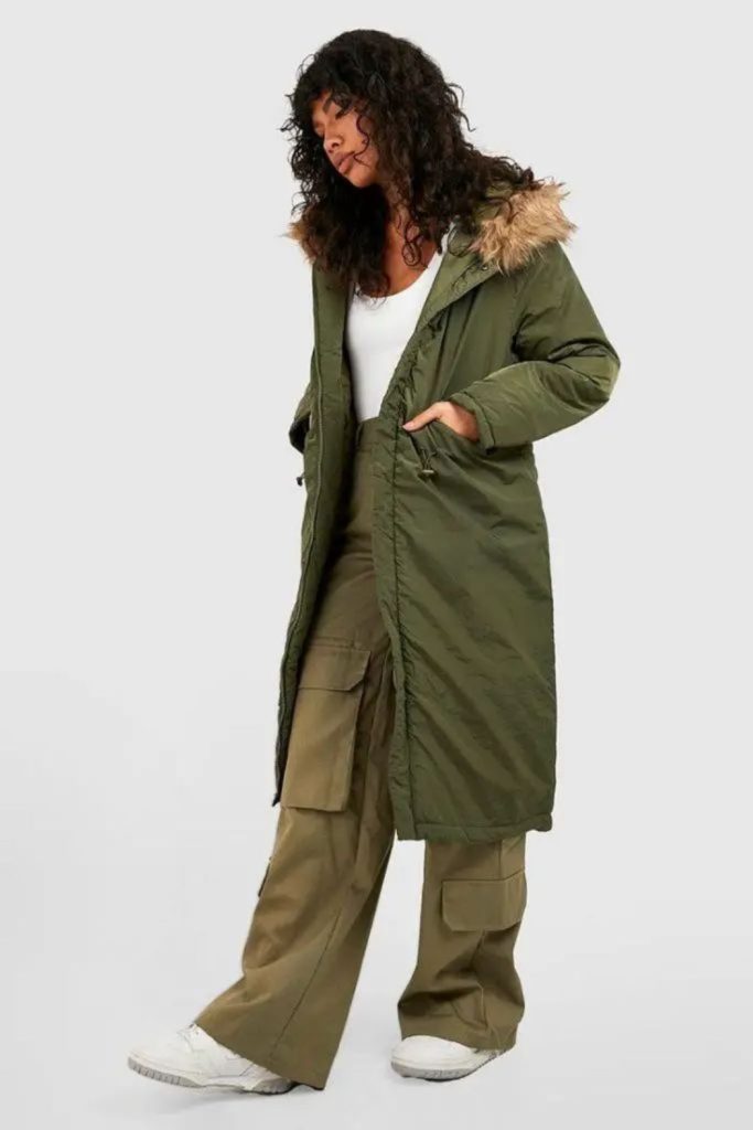 Utility parka bold urban winterwear