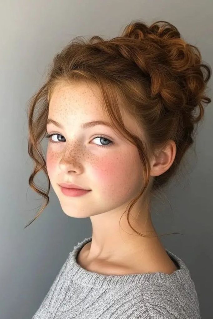Twisty Crown Charm hairstyle with twists