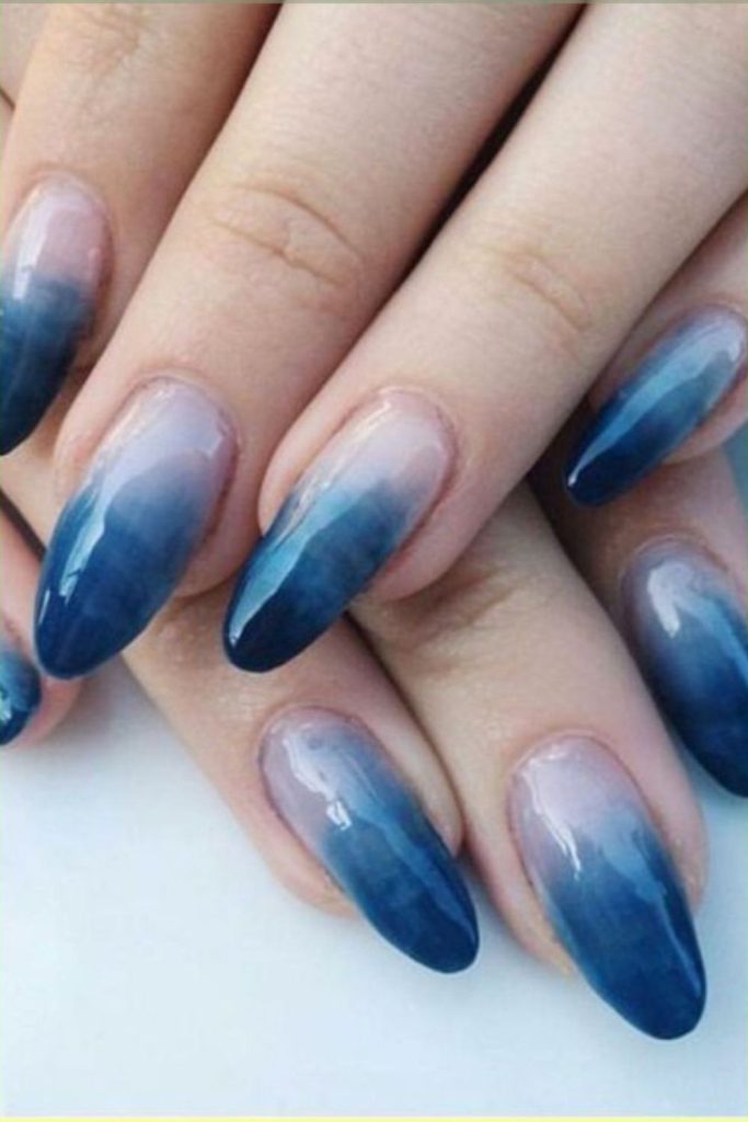 Banshee scream aura spooky nail theme.
