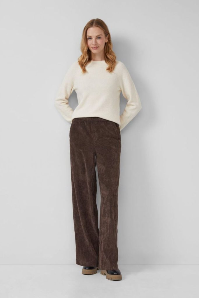 Cozy snowdrift winter outfit inspiration look.