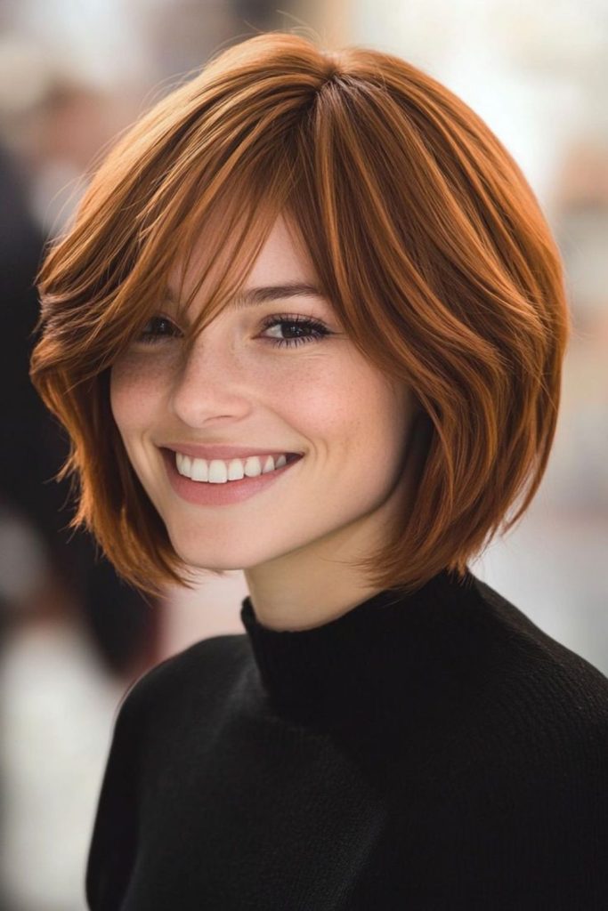 Ginger spark radiant warm bob.