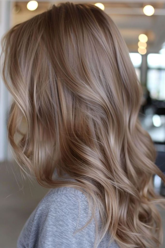 Mocha champagne blend winter shine.