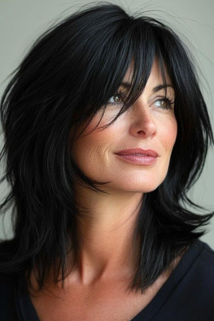 Textured razor layers edgy layered hairstyle