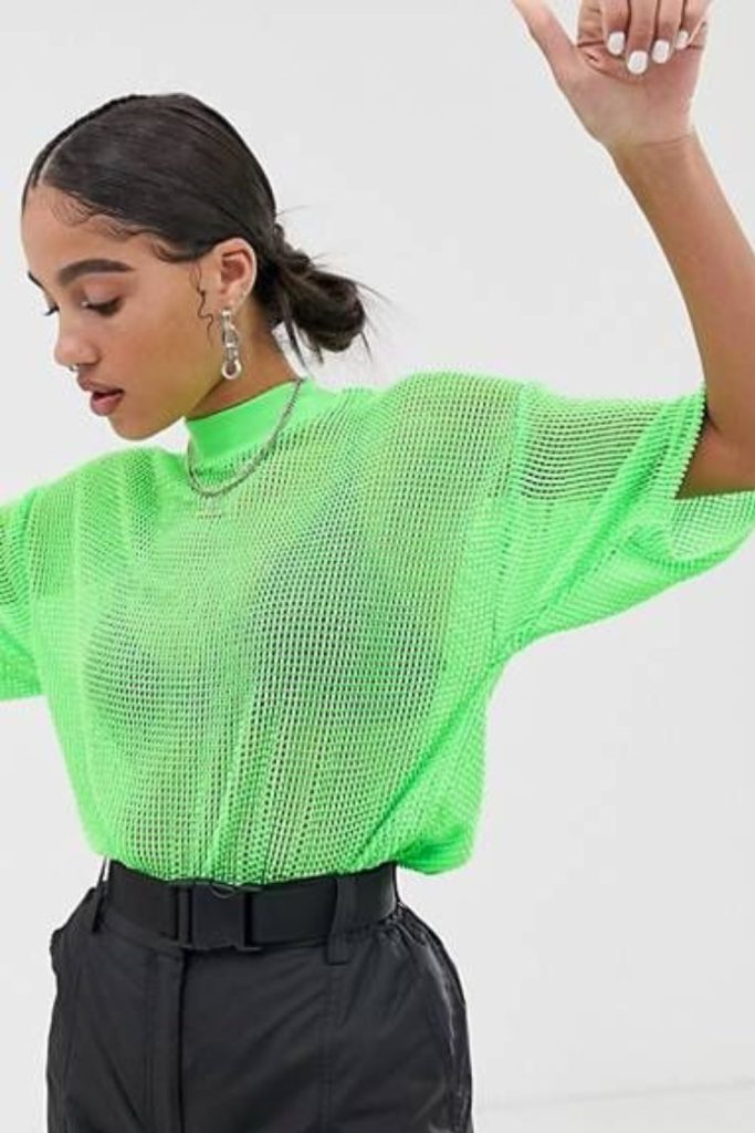 Urban neon flow glowing streetwear.