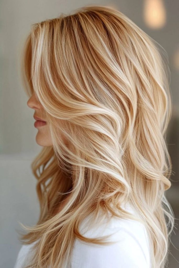 Vanilla spice blonde winter tone.