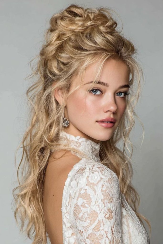 Alpine Frost Curlveil cool-toned frosted curl look