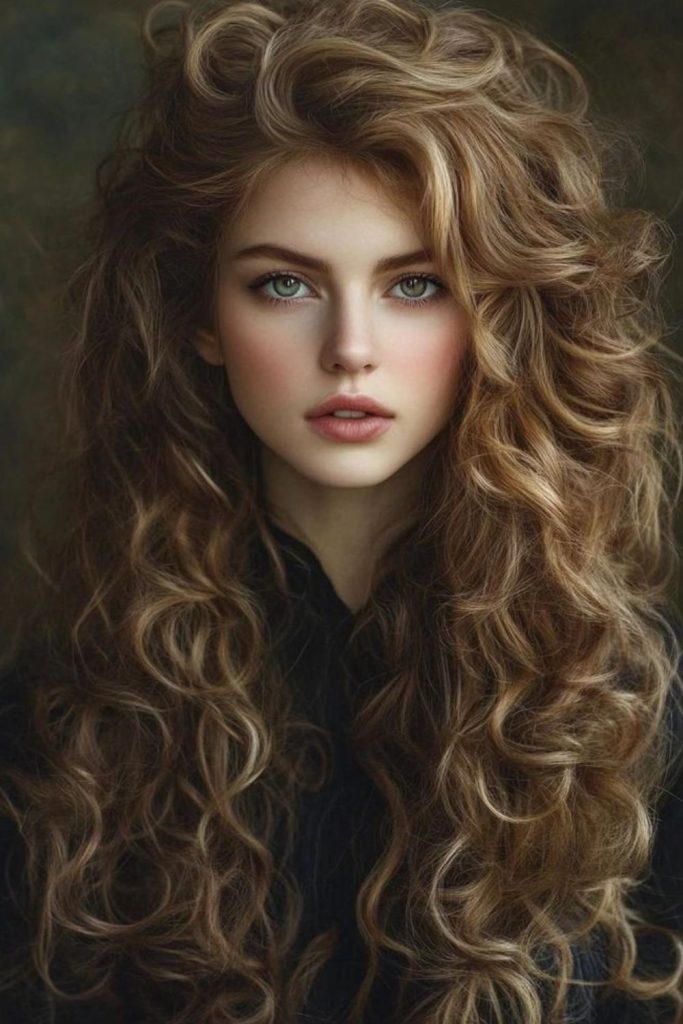 Candlelit Velvet Flow soft velvety candlelit curls