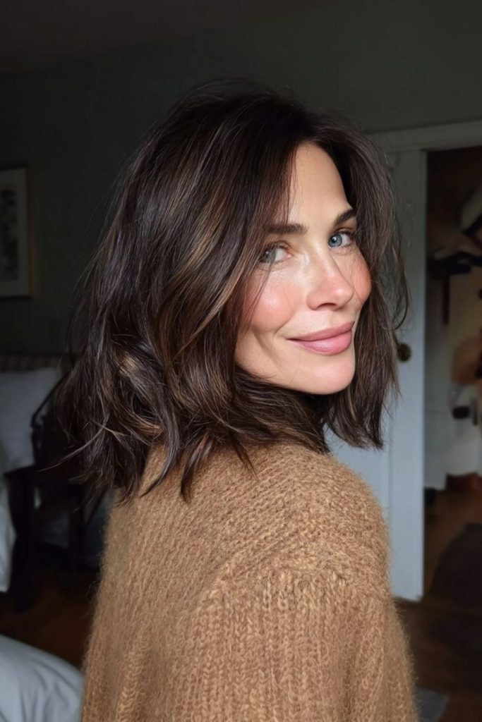 Clay sienna tousled natural lob