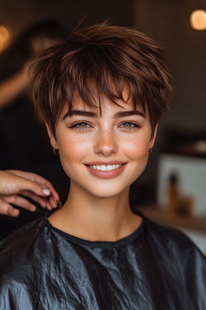 Pixie layers with side fringe