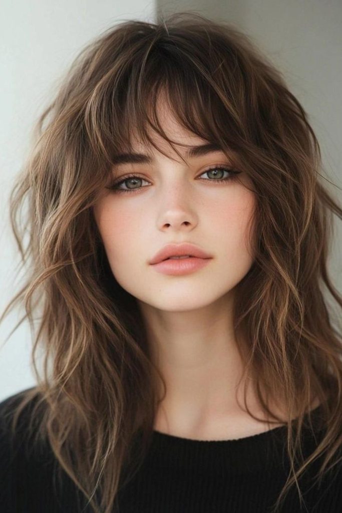 Shredded edges lift limp hair effortlessly.