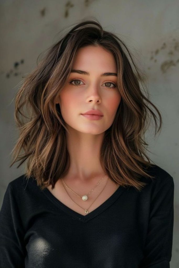 Lob length producing graceful smooth motion.