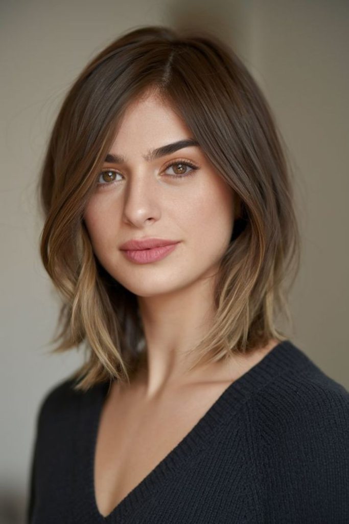 Golden brown airy lob with soft layers