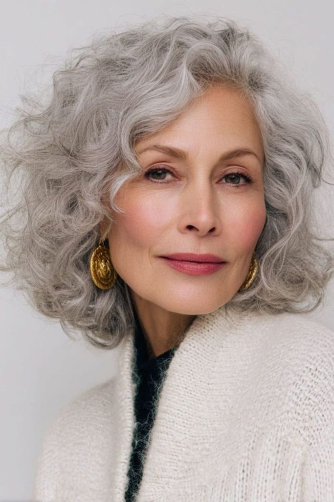 Whimsical curls fresh airy style