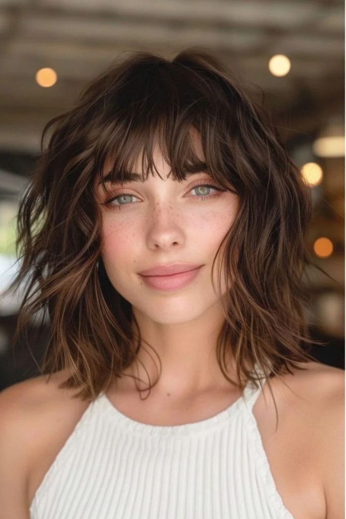 Nova Fringe Bob shaping cosmic fringe.