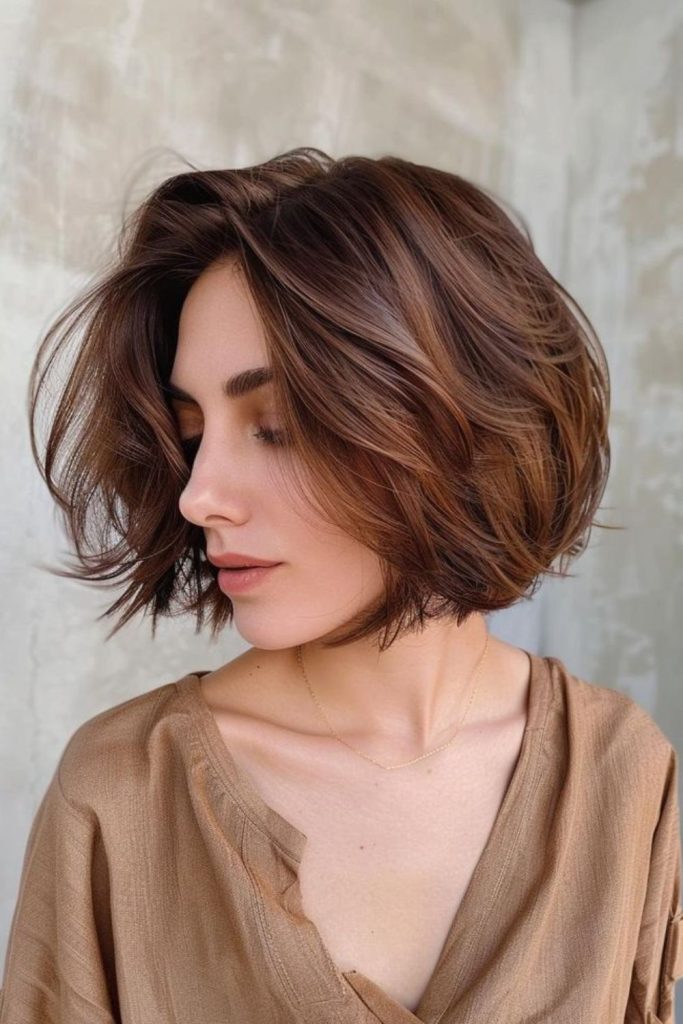 Volume petal bob adding body