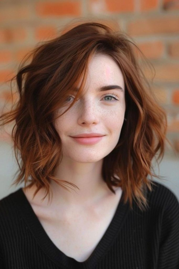 Reddish-brown lob with soft layers