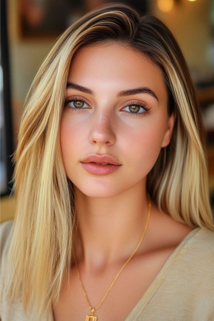 Low side sweep with sleek finish