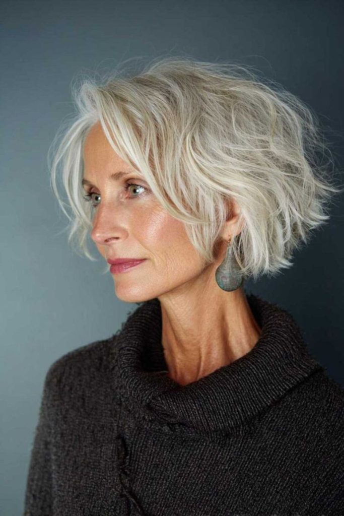 Snow drift crop with frosty softness.