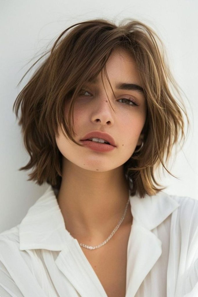 Mirage wave bob for fine hair