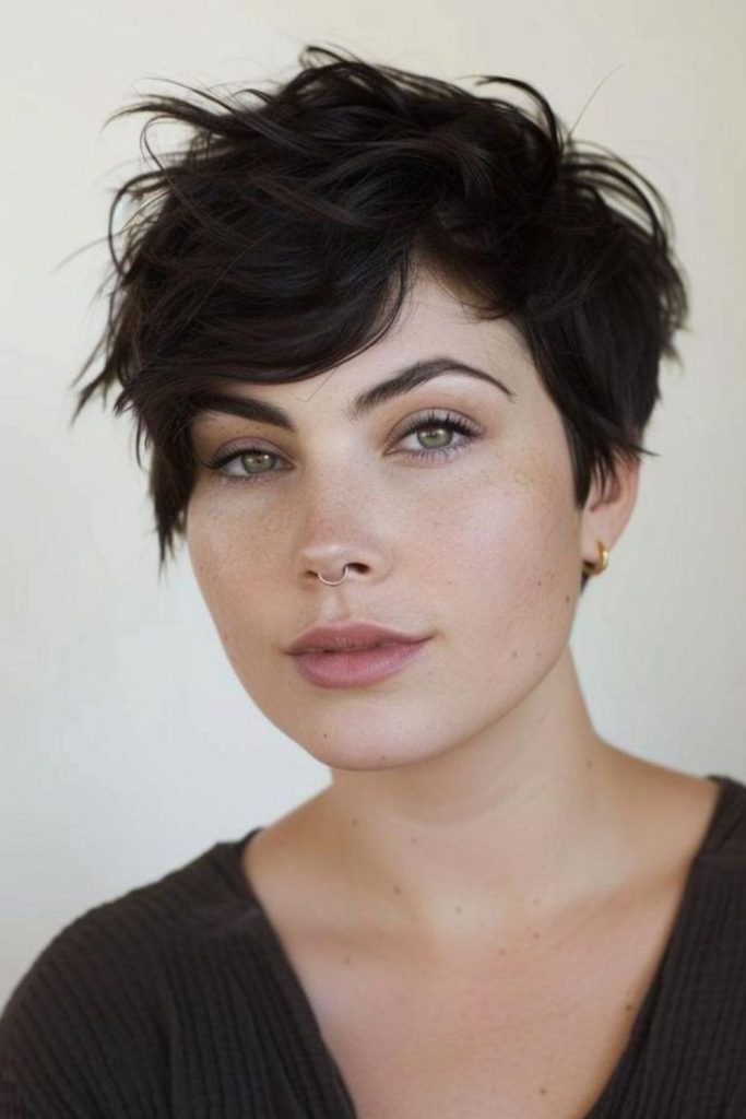 Spiky micro shag with edgy texture