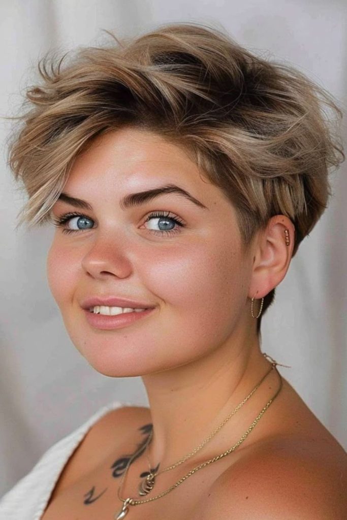 Tapered side sweep with long angle