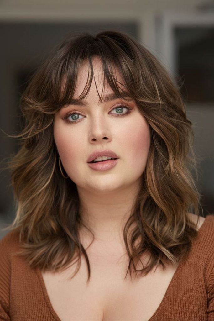 Tousled curtains create relaxed flirty style