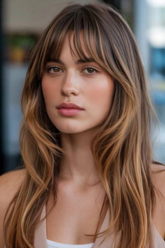 Velvet Fringe Frame creating soft mystery.