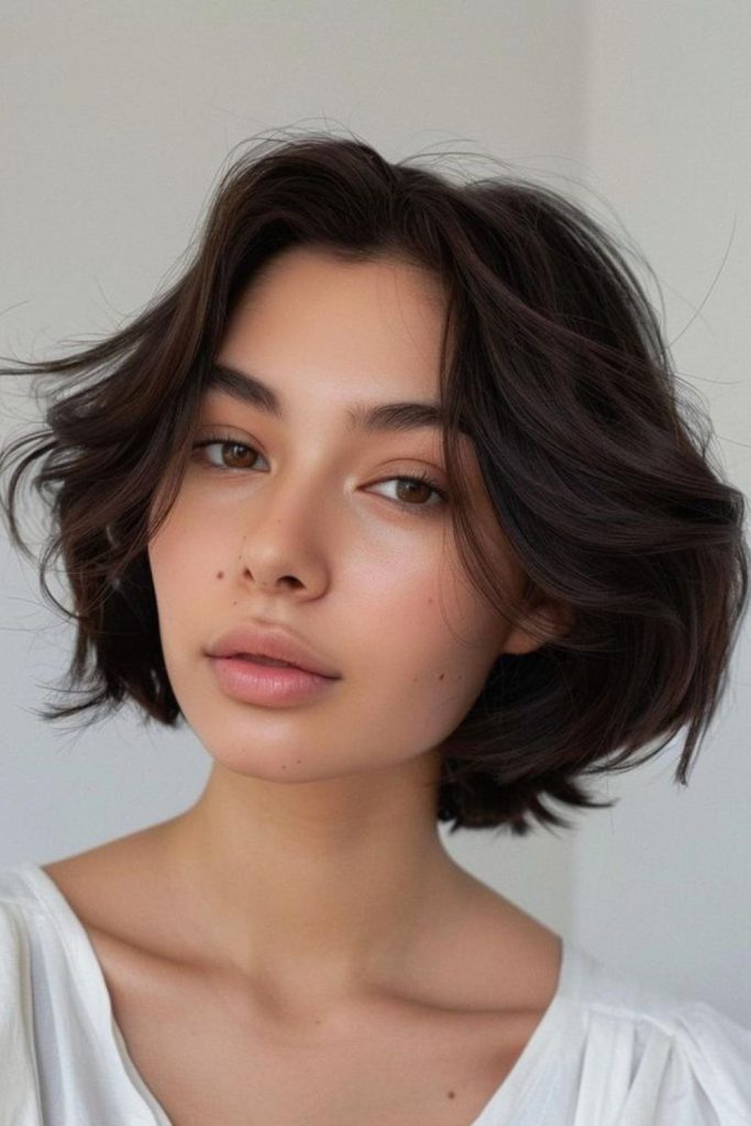 Airy coastal inspired Italian bob.