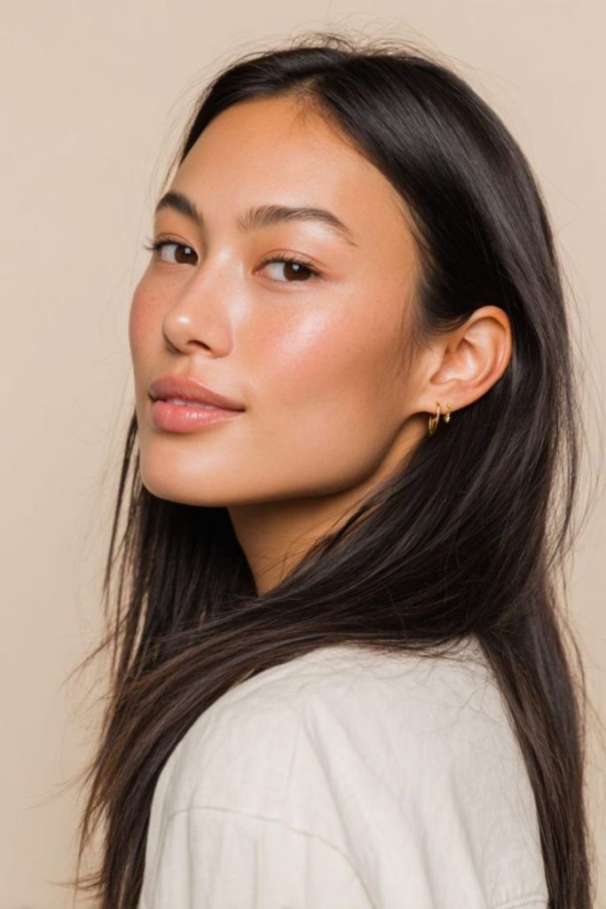 Wispy thin brows with cloud softness