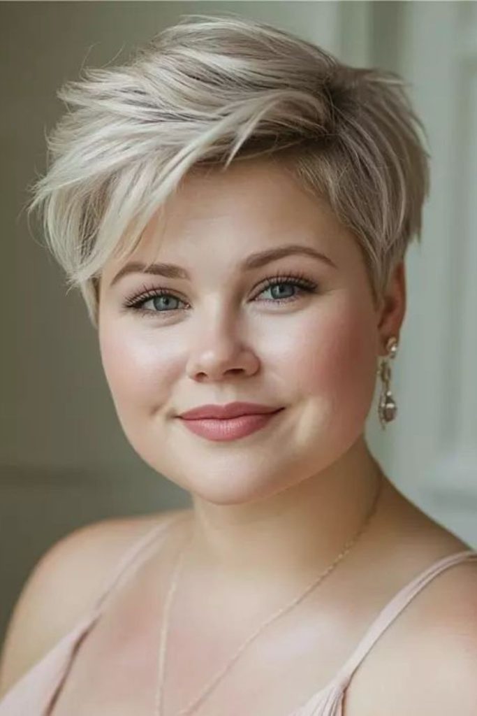 Fine pixie with crystal-like shimmer