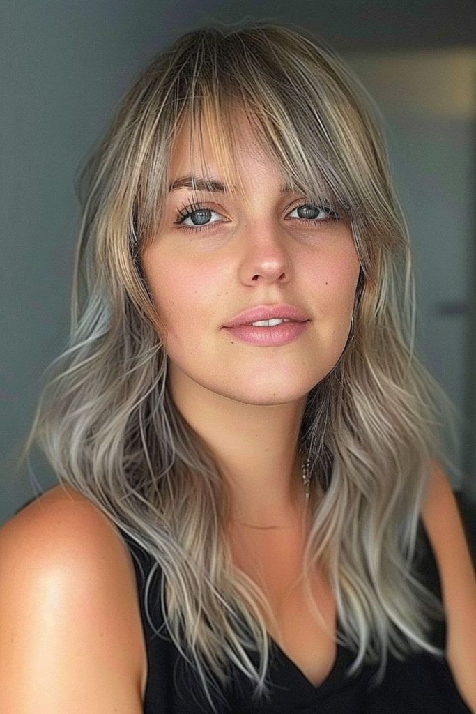 Delicate soft wisps framing facial features